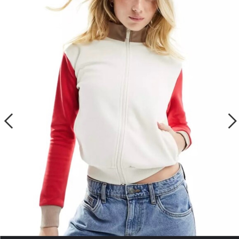 Cotton On Cream Knit jacket XL